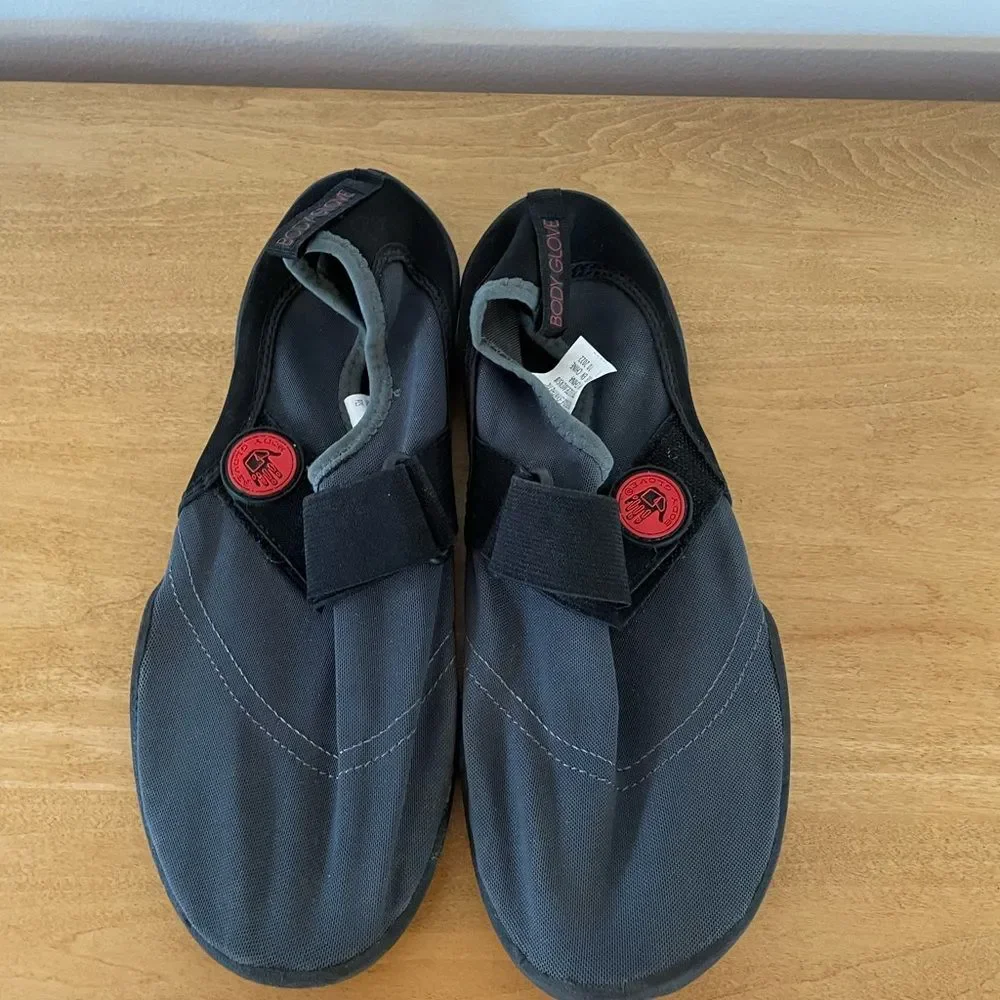 Black and Gray Bodyglove Water Shoes‎